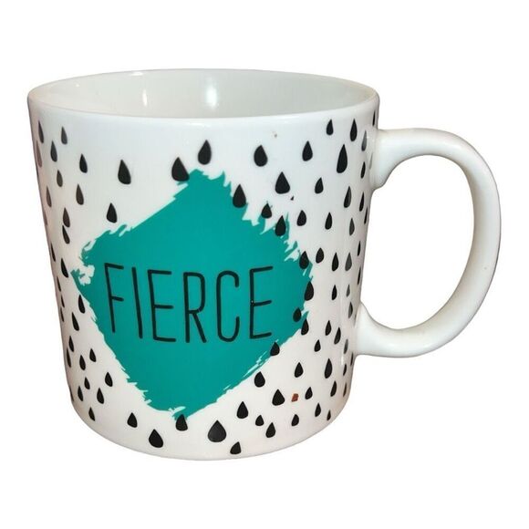 Clay Art ‘Fierce’ Coffee Tea Large 18 Oz Ceramic Mug - Picture 2 of 3